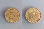 Drittes Reich 5 Pfennig Beispielfoto -