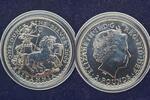 Großbritannien 2 Pfund Britannia Silbermünze -