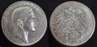 5 Mark Sachsen Coburg Gotha 1907 Carl Eduard Jaeger 148 -
