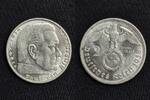 Drittes Reich 2 Mark Hindenburg -