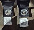 Kongo 20 Francs 1oz 999 Silber Wolf -