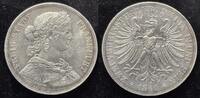 2 Taler Frankfurt Francofurtia Doppeltaler -
