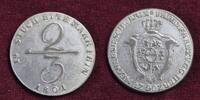 2/3 Taler 1801 Mecklenburg-Schwerin Friedrich Franz I -