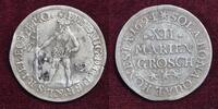 Braunschweig Calenberg Hannover 12 Mariengroschen 1694 Ernst August 1679 - 1698 -