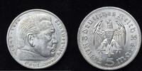  1935 E 5 Mark Hindenburg vz-st min Haarlinien 296.24 元  ＋  62.37 元 运费