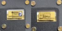   GOLD 1/500 unze 999 100 Mark DDR Geldschein / Banknote  128.63 元  ＋  56.91 元 运费