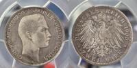 2 Mark Sachsen Coburg Gotha 1905 Eduard -