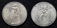  1862 Frankfurt Taler 1862 Sch&uuml;tzenfest Nahezu Pr&auml;gefrisch feine Patina 3,780.98 元  ＋  62.37 元 运费