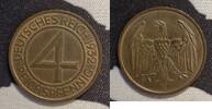  1932 E 4 Reichspfennig VZ 116.94 元  ＋  56.91 元 运费