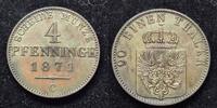  1871 C BRANDENBURG PREUSSEN 4 Pfennig ss-vz 134.90 元  ＋  54.71 元 运费