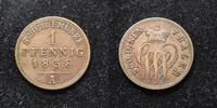  1858 A Pfennig Schaumburg Lippe AKS 16 ss 33.72 元  ＋  54.71 元 运费