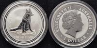 Australien 1 Dollar 2006 Jahr des Hundes Lunar I -