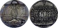 Weimarer Republik AgAe-Medaille Karl Götz , der Rütli Schwur in Essen Ostern an der Ruhr 14 Tote -