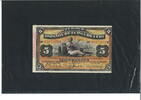 5 Pesos 1896 Kuba Banknote / Geldschein I-