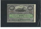 10 Pesos 1896 Kuba Banknote / Geldschein I-