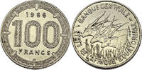 Äquatorialafrika 100 Francs 1966 Umlaufmünze ss+ 3.49 US$  +  11.06 US$ shipping