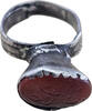 Afghanistan Ring mit Karneol - graviert - islam -