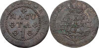 Angola 1 Macuta Joao VI. 1799-1816, (als Prinzregent). -