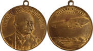 Kaiserreich Medaille Graf Ferdinand von Zeppelin, auf die erste Fahrt des LZ 4 -