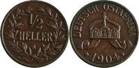 1/2 Heller 1904 A Deutsch-Ostafrika  vz