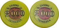 Italien 2000 Lire Casino Municipale - Venedig -