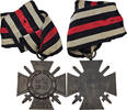 Deutschland Kriegsverdienstkreuz 1. Weltkrieg Hersteller O & B. am Band -