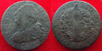Constitution 2 sols LOUIS XVI, 2 sols Français 1792 BB Strasbourg, 21,89 grms, G.24 TB -
