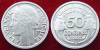 France 50 centimes 50 centimes Morlon 1946 B, G.426a SUPERBE -