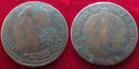 Constitution 6 deniers LOUIS XVI, 6 deniers Français 1792 BB Strasbourg, 5,73 grms, G.7 B -