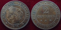 France 2 centimes 2 centimes Cérès 1878 A, G.105 TTB à SUPERBE -