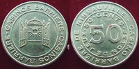 Jeton de Casino 50 centimes Casino Barriere de Ribeauvillé, jeton de 50 centimes, TTB+ -