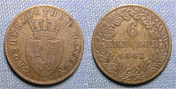 Allemagne, Deutschland, Hesse Darmstadt 6 kreuzer HESSE DARMSTADT, 6 kreuzer 1842, KM.306 TTB -