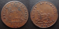 Jeton de Nuremberg, Nurnberg jeton Nuremberg, nurnberg, jeton 28 mm 1601 HK ( Hans Kreuwinkel) Remus et Romulus, 4,89 grms, TB+ -