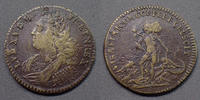 Jeton de Louis XV jeton LOUIS XV, jeton rond de 24 mm, Vivisaminicium corpore crescit, TB -