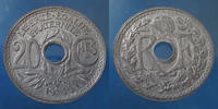 France 20 centimes 20 centimes zinc 1945, Gad.324 SUPERBE+ -