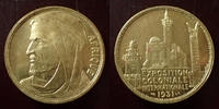 Exposition coloniale Exposition Coloniale de 1931, l'Afrique, médaille de 32mm, 20,91 grms TTB à SUP -