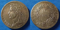 Colonies générales 10 centimes Colonies Générale, Martinique et Guadloupe, Charles X, 10 centimes 1827 H La Rochelle, Lec.305 SUP/TTB+ -