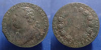 Constitution 12 deniers Constitution, Louis XVI, 12 deniers François 1793 A AN 5, variété léopard et lyre, 11,05 grms, Gad.15 P.TTB/TB+ Rare!! -