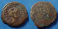 Espagne, Spain, Celsa AE Semis TIBERIUS, TIBERE, Celsa, Espagne, spain, AE Semis, Vetilius Buccone et C. Fufius, 22mm, 5,68 grms, RPC I 280 TB+/TB -