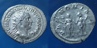 Roman Empire antoninianus DECIUS, TRAJAN DECE, antoninianus Rome en 250, PANNONIAE, 23mm, 4,14 grms, RIC.21b Bon TTB+ -