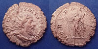 Roman Empire antoninianus POSTUMUS, POSTUME, antoninianus Trèves ou Cologne en 261, HERC PACIFERO, 22mm, 3,17 grms, RIC 67 TTB -