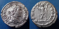 Roman Empire denarius CARACALLA, denarius Roma en 207, PONTIF TR P X COS II, 19mm, 2,74 grms, RIC 95 TTB -