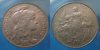 France 10 Centimes 10 Centimes Daniel Dupuis 1911, Gad.277 SUP -