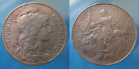 France 5 centimes 5 centimes Daniel Dupuis 1913, Gad.277 TTB+ -