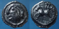 Sequani, Sequanes potin Sequanes, Sequani, potin TOC, tête à gauche, cheval à gauche, 17-18mm, 3,51 grms, DT.3254, LT.5611 Quasi SUPERBE -