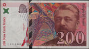 Billets de la cinquième République 200 Francs 200 Francs Gustave Eiffel 1996, L011846099, F.75/2 SPL -