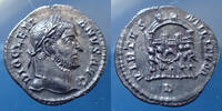 Roman Empire argenteus Diocletianus, Diocletien, argenteus Trèves en 295... 726.95 US$ free shipping