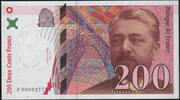 Billets de la cinquième République 200 Francs 200 Francs Gustave Eiffel 1995 P000927754 , F75/1, NEUF -