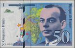 Billets de la cinquième République 50 Francs 50 Francs Saint Exupéry 199... 106.90 US$  +  10.69 US$ shipping