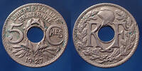 France 5 centimes 5 centimes Lindauer 1927, Gad.170 TTB -